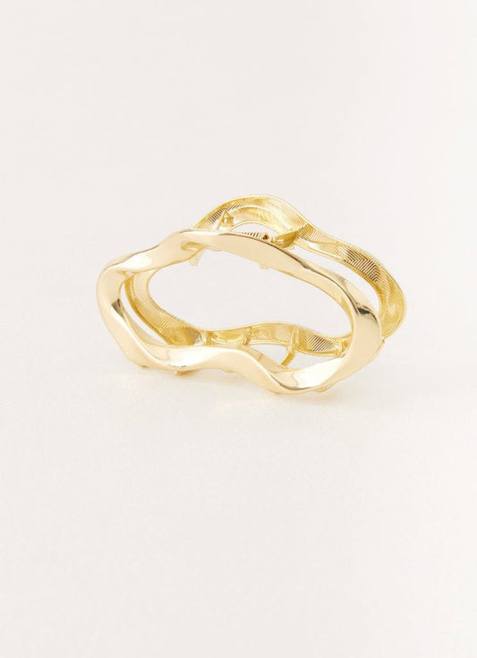 Wave Gold Clip